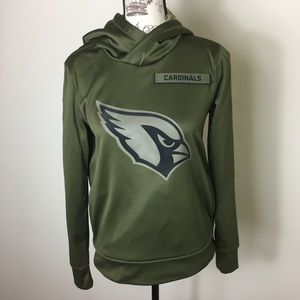Nike Womens Arizona Cardinals Hoodie Size Small